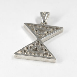 Pendentif Equilibre - Grand format Argent - Ben Azri