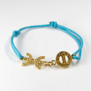 Bracelet Cordon Bleu - Liberté Protection - Or - Ben Azri