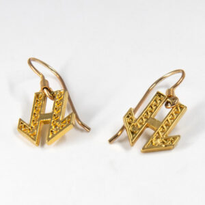 Boucles d'oreilles pendantes - Energie - Or - Ben Azri