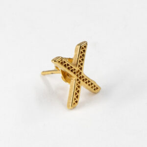 Boucle d'oreille poussette romantique - Belle rencontre - Or - Ben Azri