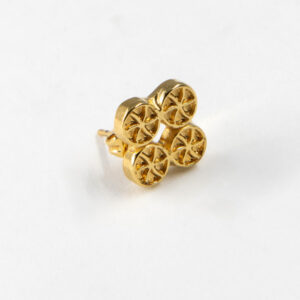 Boucle d'oreille poussette romantique - Chance - Or - Ben Azri