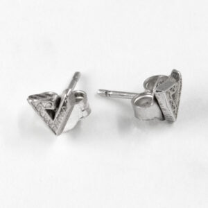 Boucle d'oreille poussette Couture - Force - Argent - Ben Azri