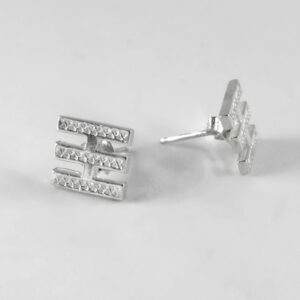 Boucle d'oreille poussette romantique - Méditation - Argent - Ben Azri