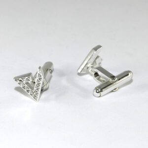 Bouton de manchette - Force - Argent - Ben Azri