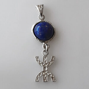 pendentif-lapis-liberté-argent-ben-azri